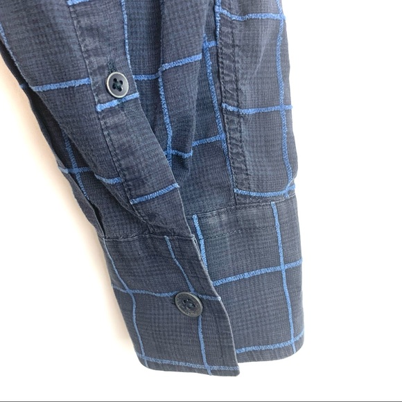 Rodd and Gunn blue windowpane button up shirt - Picture 4 of 7